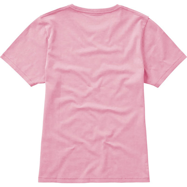 Light Pink - Lifestyle - Elevate Womens-Ladies Nanaimo Short Sleeve T-Shirt