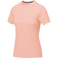 Pale Blush Pink - Front - Elevate Womens-Ladies Nanaimo Short Sleeve T-Shirt