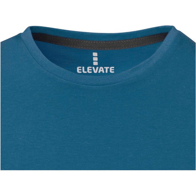 Tech Blue - Side - Elevate Womens-Ladies Nanaimo Short Sleeve T-Shirt