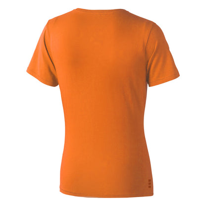 Orange - Back - Elevate Womens-Ladies Nanaimo Short Sleeve T-Shirt