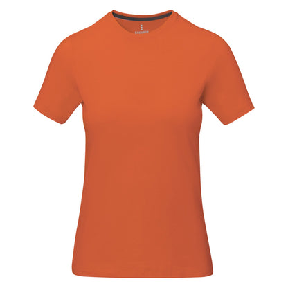 Orange - Side - Elevate Womens-Ladies Nanaimo Short Sleeve T-Shirt