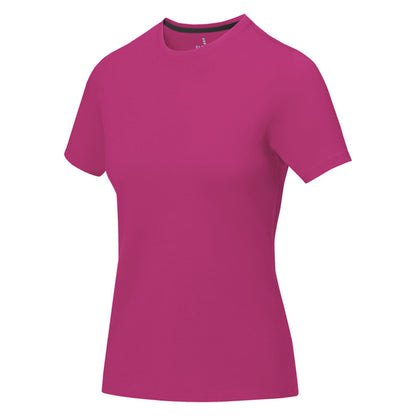 Pink - Front - Elevate Womens-Ladies Nanaimo Short Sleeve T-Shirt