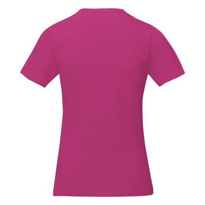Pink - Back - Elevate Womens-Ladies Nanaimo Short Sleeve T-Shirt