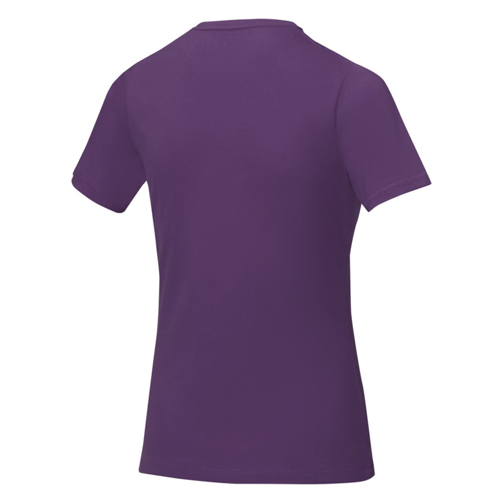 Plum - Back - Elevate Womens-Ladies Nanaimo Short Sleeve T-Shirt