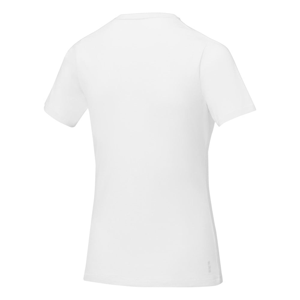 White - Back - Elevate Womens-Ladies Nanaimo Short Sleeve T-Shirt