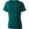 Forest Green - Back - Elevate Womens-Ladies Nanaimo Short Sleeve T-Shirt