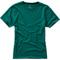Forest Green - Side - Elevate Womens-Ladies Nanaimo Short Sleeve T-Shirt