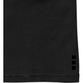 Solid Black - Close up - Elevate Mens Kawartha Short Sleeve T-Shirt