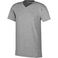 Grey Melange - Front - Elevate Mens Kawartha Short Sleeve T-Shirt