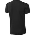 Solid Black - Back - Elevate Mens Kawartha Short Sleeve T-Shirt