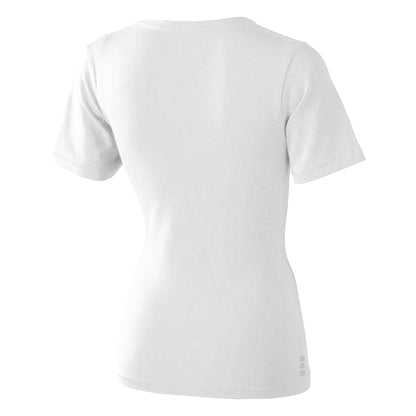 White - Back - Elevate Womens-Ladies Kawartha Short Sleeve T-Shirt
