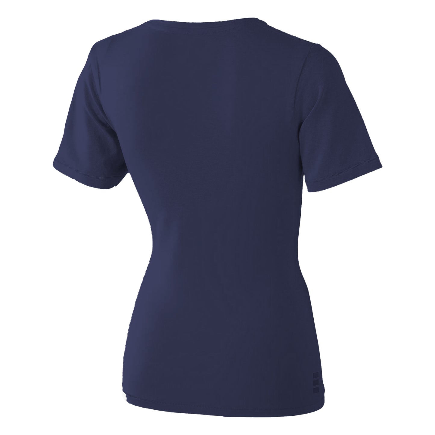 Navy - Back - Elevate Womens-Ladies Kawartha Short Sleeve T-Shirt