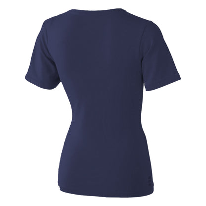 Navy - Back - Elevate Womens-Ladies Kawartha Short Sleeve T-Shirt