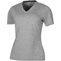 Grey Melange - Front - Elevate Womens-Ladies Kawartha Short Sleeve T-Shirt