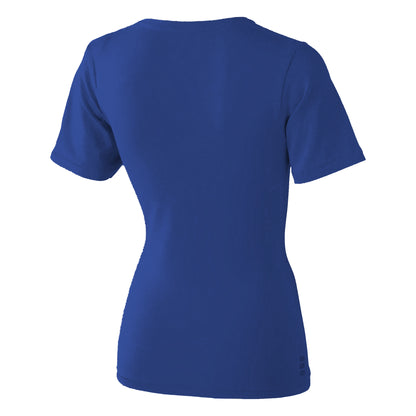 Blue - Back - Elevate Womens-Ladies Kawartha Short Sleeve T-Shirt