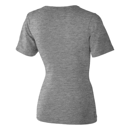 Grey Melange - Back - Elevate Womens-Ladies Kawartha Short Sleeve T-Shirt