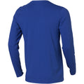 Blue - Back - Elevate Mens Ponoka Long Sleeve T-Shirt