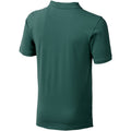 Forest Green - Back - Elevate Mens Calgary Short Sleeve Polo