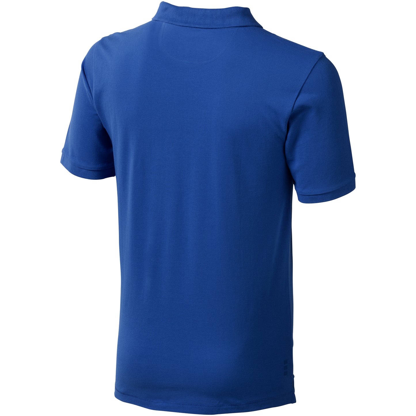 Blue - Back - Elevate Mens Calgary Short Sleeve Polo