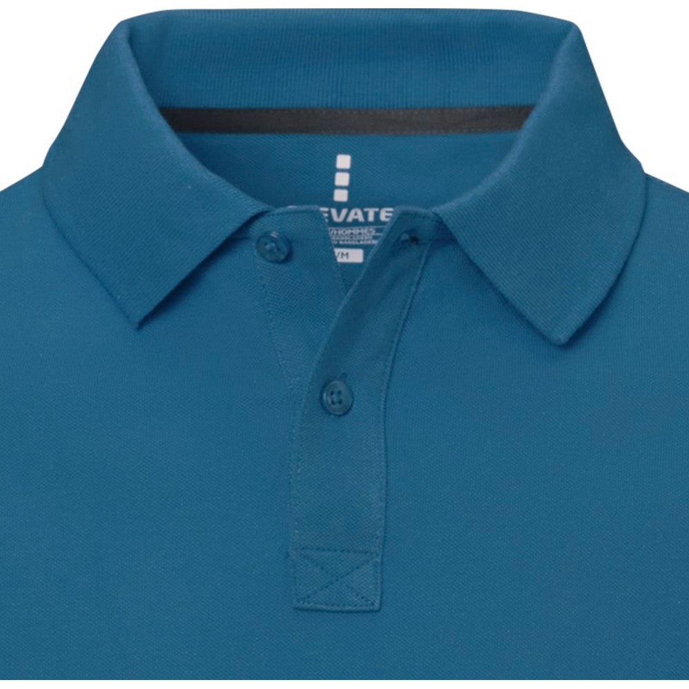 Tech Blue - Lifestyle - Elevate Mens Calgary Short Sleeve Polo