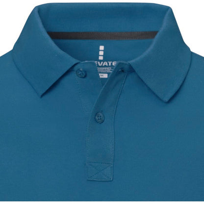 Tech Blue - Lifestyle - Elevate Mens Calgary Short Sleeve Polo