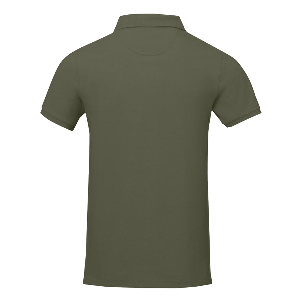 Light Forest Green - Back - Elevate Mens Calgary Short Sleeve Polo