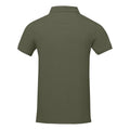 Light Forest Green - Back - Elevate Mens Calgary Short Sleeve Polo