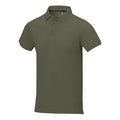 Light Forest Green - Side - Elevate Mens Calgary Short Sleeve Polo