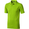 Apple Green - Front - Elevate Mens Calgary Short Sleeve Polo