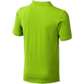 Apple Green - Back - Elevate Mens Calgary Short Sleeve Polo