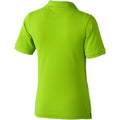 Apple Green - Back - Elevate Calgary Short Sleeve Ladies Polo