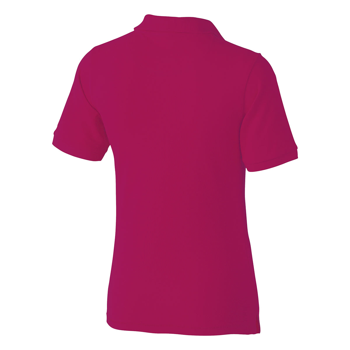 Pink - Back - Elevate Calgary Short Sleeve Ladies Polo