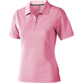 Light Pink - Front - Elevate Calgary Short Sleeve Ladies Polo