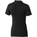 Anthracite - Back - Elevate Markham Short Sleeve Ladies Polo