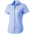 Light Blue - Front - Elevate Manitoba Short Sleeve Ladies Shirt