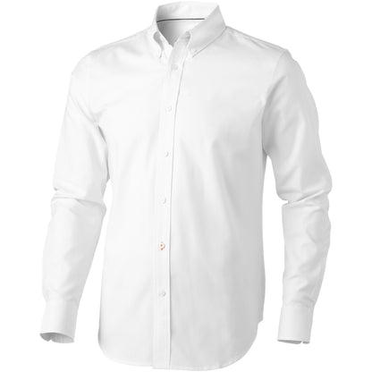 White - Front - Elevate Vaillant Long Sleeve Shirt