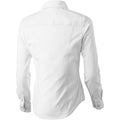 White - Back - Elevate Vaillant Long Sleeve Ladies Shirt