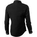 Solid Black - Back - Elevate Vaillant Long Sleeve Ladies Shirt
