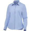 Light Blue - Front - Elevate Womens-Ladies Hamell Long Sleeve Shirt