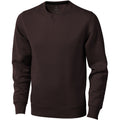 Navy - Side - Elevate Mens Surrey Crew Neck Sweater