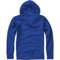 Blue - Back - Elevate Mens Arora Hooded Full Zip Sweater