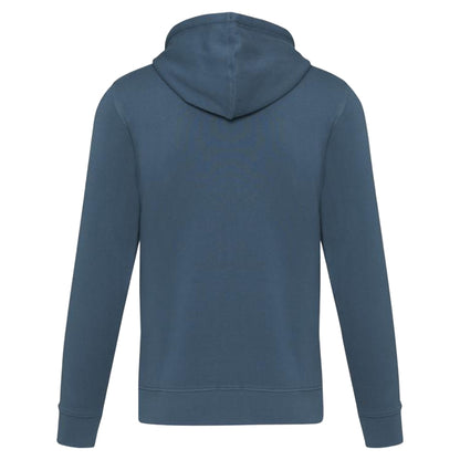 Hale Blue - Back - Elevate Mens Arora Hooded Full Zip Sweater