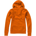 Orange - Back - Elevate Womens-Ladies Arora Hooded Full Zip Sweater