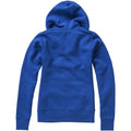 Blue - Back - Elevate Womens-Ladies Arora Hooded Full Zip Sweater