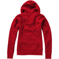 Red - Back - Elevate Womens-Ladies Arora Hooded Full Zip Sweater