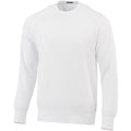 White - Side - Elevate Kruger Crew Neck Sweater