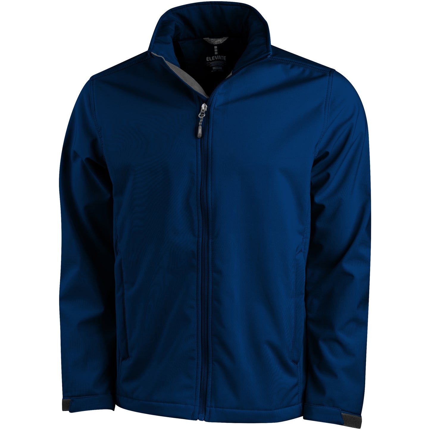 Navy - Front - Elevate Mens Maxson Softshell Jacket