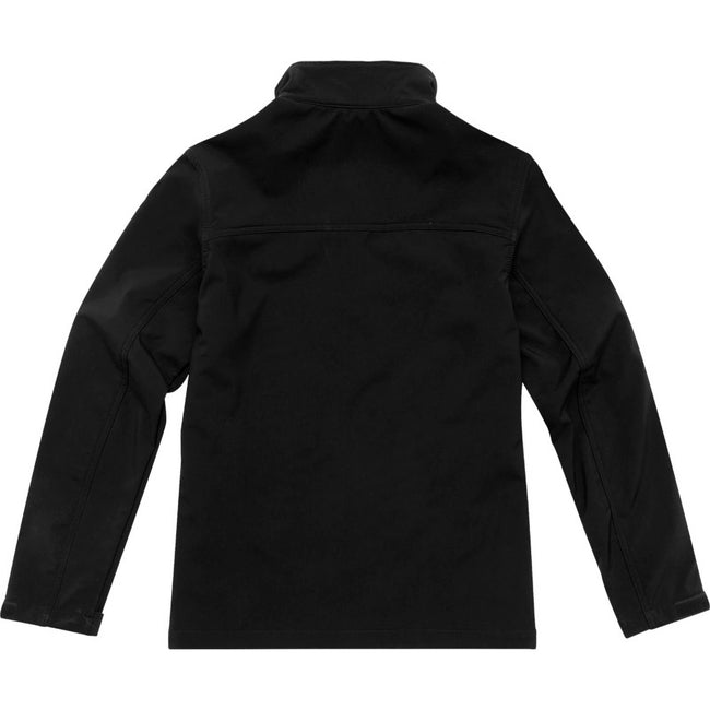 Solid Black - Lifestyle - Elevate Mens Maxson Softshell Jacket