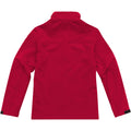 Red - Back - Elevate Mens Maxson Softshell Jacket