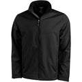 Solid Black - Front - Elevate Mens Maxson Softshell Jacket